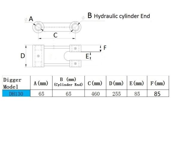 BH-DH130 chart