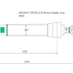 SH120A3大臂油缸总成 HC-SH120A3-BO
