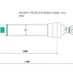 SH120A3铲斗油总成HC-SH120A3-BU