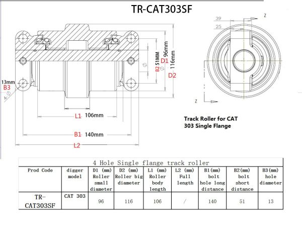 TR-CAT303SF-chart