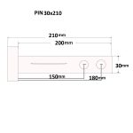 pin30x210 chart