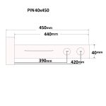 pin40x450 chart
